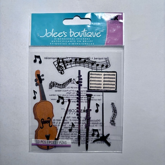 Music and Band Sticker Bundle of 5 Premium Sticker Packs - Picture 3 of 6